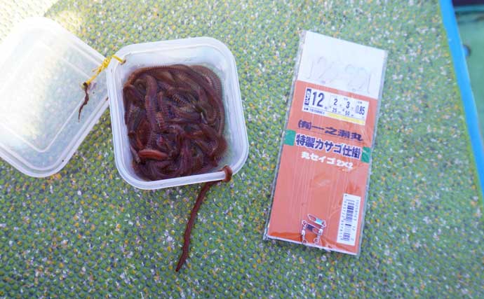 竿水没も即座に回収の奇跡！ 東京湾のアジカサゴリレー船で両本命を好捕【一之瀬丸】