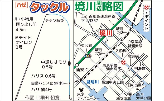 東京湾奥の人気釣り場でハゼ釣り堪能【千葉】10cm級交じりで56尾キャッチ！
