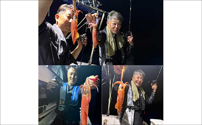 イカメタルでヤリイカ大型サイズゲットのチャンス！【夜焚きイカ釣り最新情報20選・福岡】