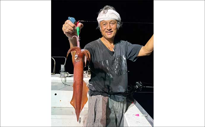イカメタルでヤリイカ大型サイズゲットのチャンス！【夜焚きイカ釣り最新情報20選・福岡】