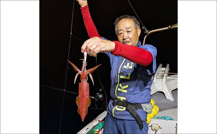 イカメタルでヤリイカ大型サイズゲットのチャンス！【夜焚きイカ釣り最新情報20選・福岡】