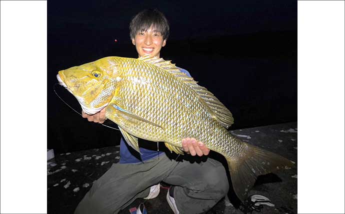 夏の夜に大型魚が乱舞【神津島・東京】ブッコミ釣りで74cmタマン＆高級魚シブダイをキャッチ！