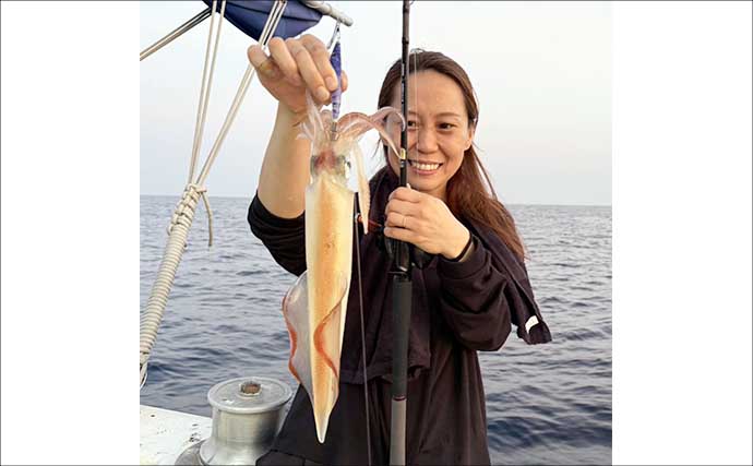 玄界灘でも響灘でもイカ三昧！夜焚きイカ釣り絶好調キープ【船釣り最新情報18選・福岡】