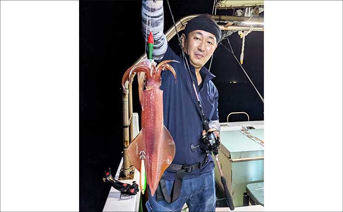 玄界灘でも響灘でもイカ三昧！夜焚きイカ釣り絶好調キープ【船釣り最新情報18選・福岡】