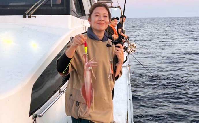 玄界灘でも響灘でもイカ三昧！夜焚きイカ釣り絶好調キープ【船釣り最新情報18選・福岡】