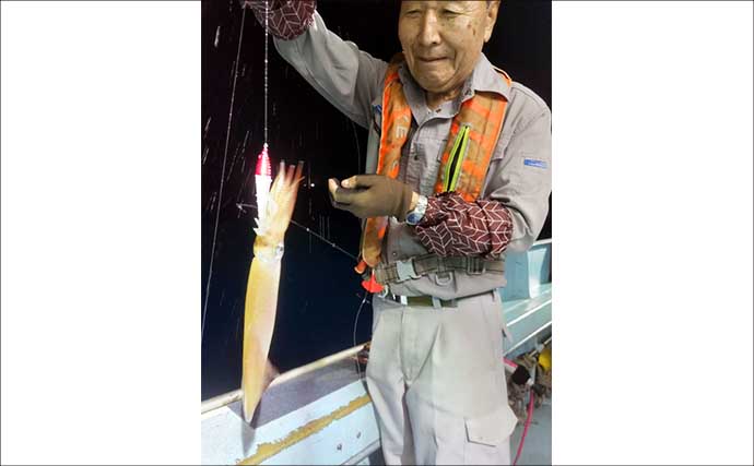 玄界灘でも響灘でもイカ三昧！夜焚きイカ釣り絶好調キープ【船釣り最新情報18選・福岡】