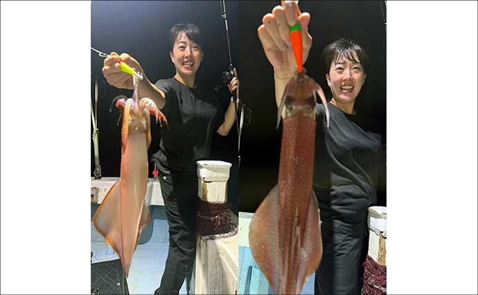 大型率高め！ヤリイカ爆釣継続中【夜焚きイカ最新釣果情報14選・福岡】