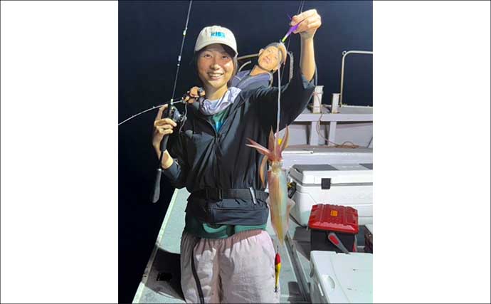 大型率高め！ヤリイカ爆釣継続中【夜焚きイカ最新釣果情報14選・福岡】