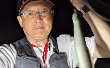 木曽川での投げ釣りで本命ウナギをGET【愛知】遠投＆遅アワセで攻略！