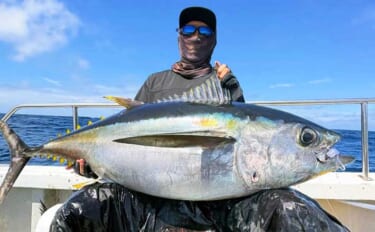 エビングで37.1kgメバチ（マグロ）が堂々浮上！【沖のルアー釣果速報…