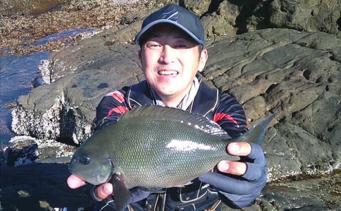 沖縄の県魚「グルクン」を鹿児島の沖磯で狙ってみた　フカセ釣りで26尾キャッチ！
