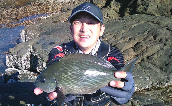 沖縄の県魚「グルクン」を鹿児島の沖磯で狙ってみた　フカセ釣りで26尾キャッチ！