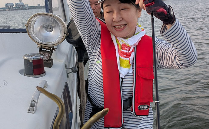 揖斐川でのボート釣りで本命ウナギ全員安打を達成！ 大型サイズもヒット