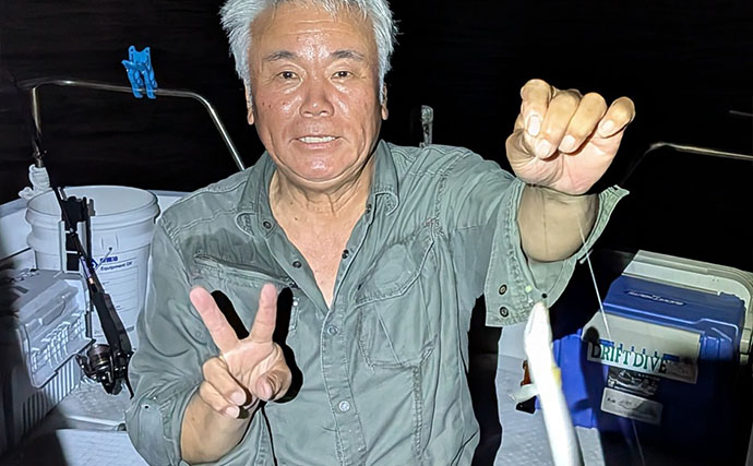 揖斐川でのボート釣りで本命ウナギ全員安打を達成！ 大型サイズもヒット