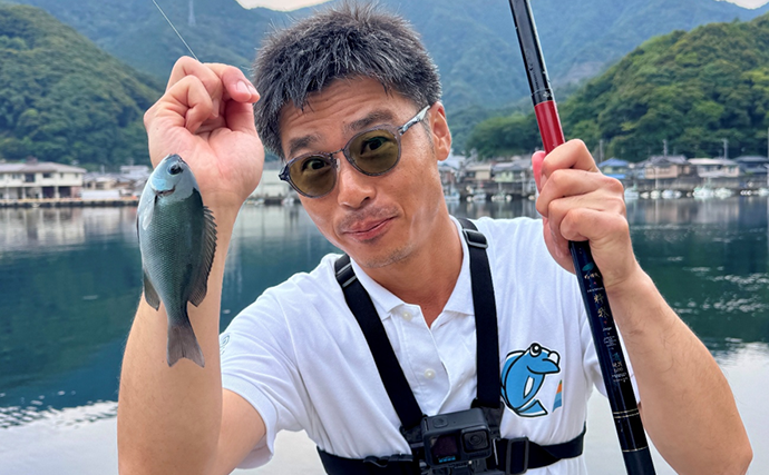 のべ竿一本で堤防釣りを満喫【安良里漁港】メジナにアジなど10魚種をキャッチ