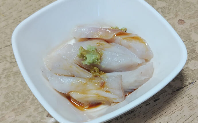 釣魚で作る「お酢活用」レシピ：ウスバハギの酢洗い　漬け時間は5分程度でOK