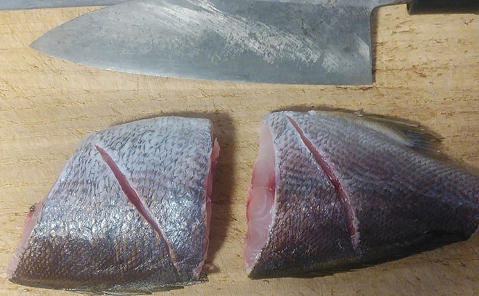 釣った魚で作る「みそ汁」レシピ：イサギ汁　骨付きの切り身を使おう