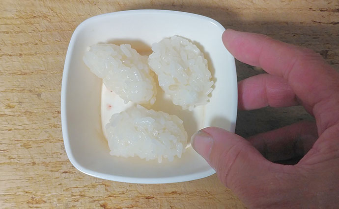 釣魚で作る「寿司」レシピ：豆アジのにぎり寿し　15cm前後のサイズが最適