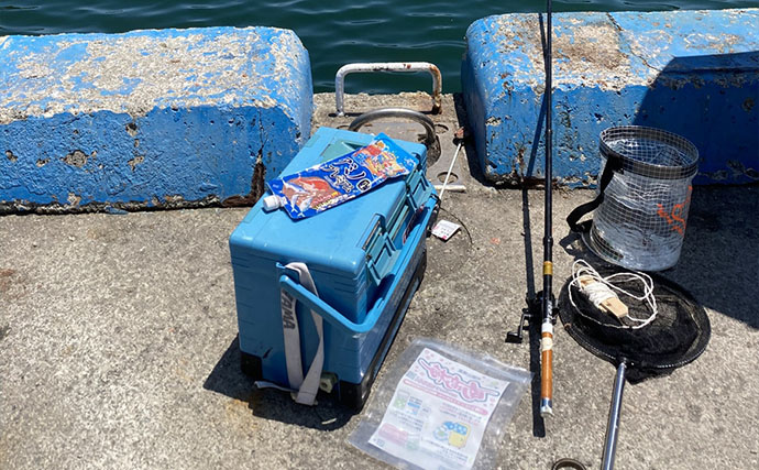 ドライブついでの短時間釣行で堤防釣り満喫【真鶴港】ネンブツダイやベラと対面