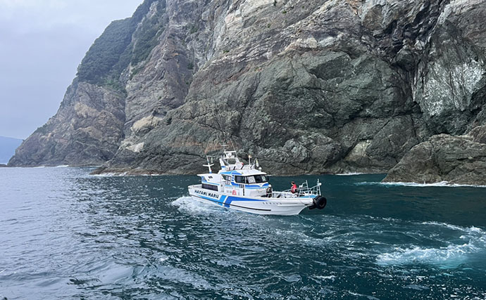 真夏の磯で45cm級オナガメジナ降臨【大分】浅ダナでは良型クロが連発！