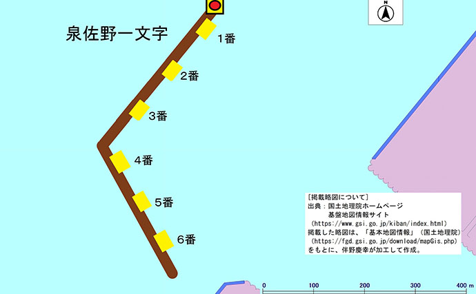 【泉佐野一文字】竿下サビキで中アジ交じりの大漁！　土曜日なのに釣り人はわずか7人？