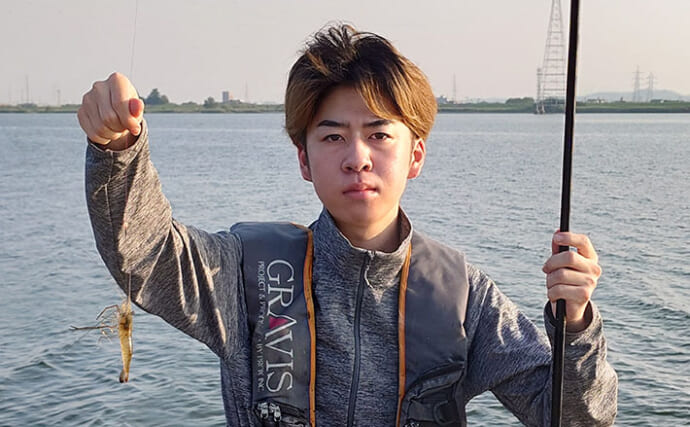 木曽川でマハゼとテナガエビ釣りが絶好調！ 両本命ともに良型交じりに数釣り達成