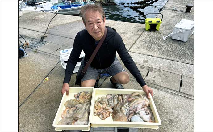 伊良湖沖でイシダイ数釣りに成功！【船のエサ釣り釣果速報10選・愛知】