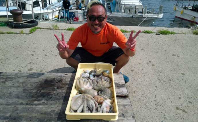 伊良湖沖でイシダイ数釣りに成功！【船のエサ釣り釣果速報10選・愛知】