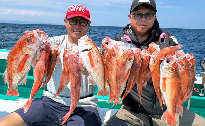 大型交じりに釣る人アカムツ10匹超え！【船釣り最新釣果情報6選・北陸】
