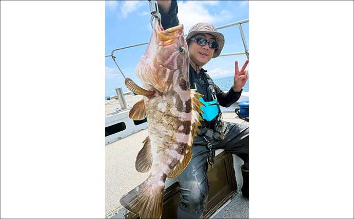 クエもヒット！タテ釣りで青物にマダイに根魚と多彩魚登場【船エサ釣り釣果速報10選・三重】