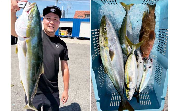落とし込み＆ひとつテンヤのリレー便で美味魚を好捕　関西エリアの【船釣り特選釣果7選】