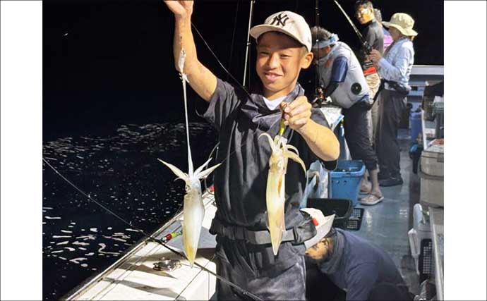 夜焚きイカまだ楽しめる！好調継続中【沖釣り最新釣果情報5選・長崎/佐賀】