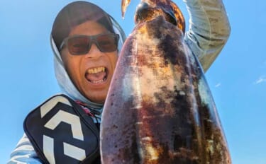 エギング不発で「アカハタ狙い」に浮気？ 根魚連発を楽しんだ後に700g…