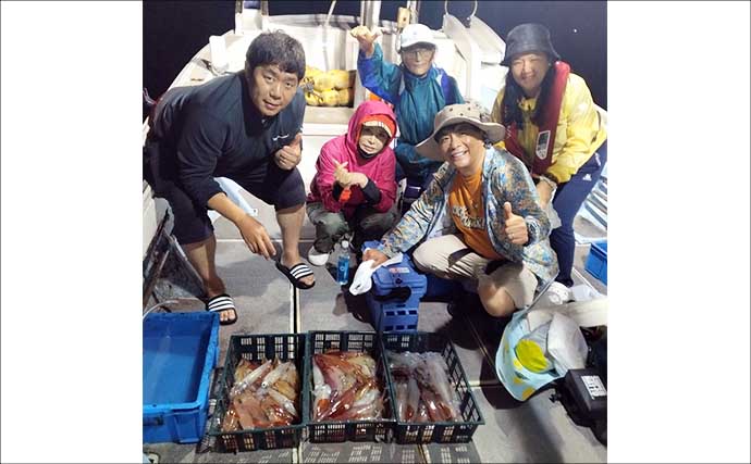 夜焚きイカ釣りで深海魚？が登場　船宿厳選「今週の船釣りに行きたくなる写真」8選【九州】