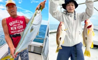 淡路沖の落し込みサビキ釣りでブリをキャッチ！　関西エリアの【船釣り特選…