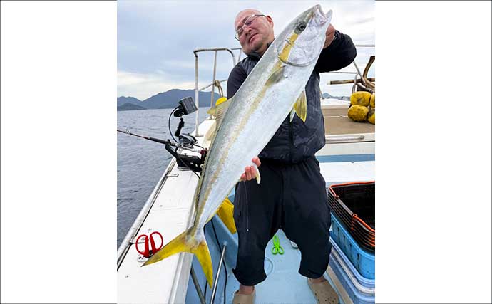 落とし込み釣りで大型ヒラマサ！エサ付きも良好【船のエサ釣り最新釣果情報9選・福岡】