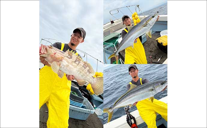 メーター超えヒラマサに高級根魚も狙える！【落とし込み釣り船釣果速報7選・福岡】