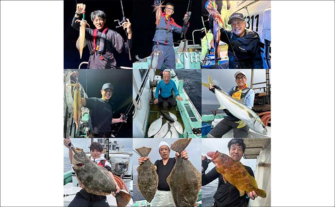 メーター超えヒラマサに高級根魚も狙える！【落とし込み釣り船釣果速報7選・福岡】