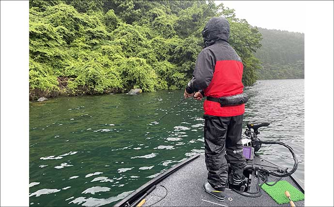 ヒロ内藤氏が芦ノ湖で”大物”をキャッチ？　ライブウェルを開けると巨大スッポンが出現！