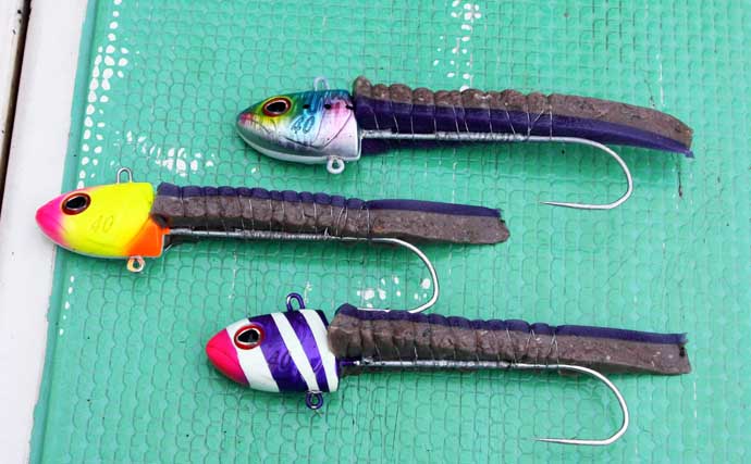 テンヤタチウオ用エサ「ハイブリッドクロス クルール」を実釣レビュー【鴨下丸】 エサ持ちの良さを検証