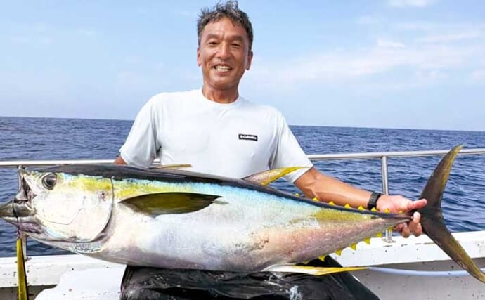 25kgキハダマグロ浮上！パヤオでのジギングにヒット【沖のルアー釣果速報7選・三重】
