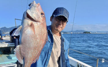 テンヤマダイ釣りでマダイ連打！【関門RYUSEI】　カサゴをいかに避け…