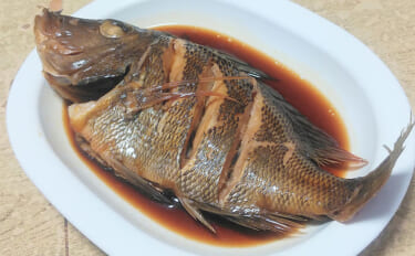 釣魚で作る「夏バテ対策」レシピ：タバメのサッと煮　丸ごと調理がポイント