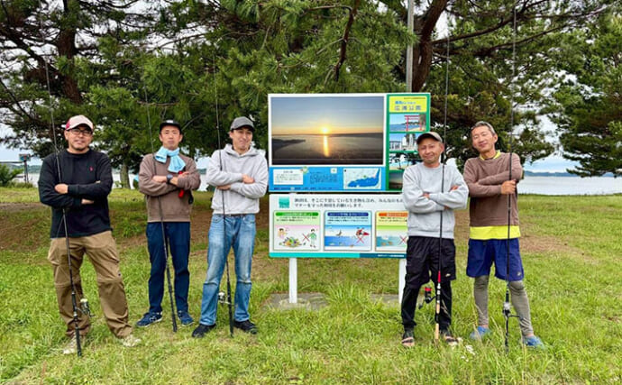 釣友6人でシーバス狙い＆キャンプ！ 夜まで釣って翌朝にはまさかの「大物」がヒット？【涸沼】