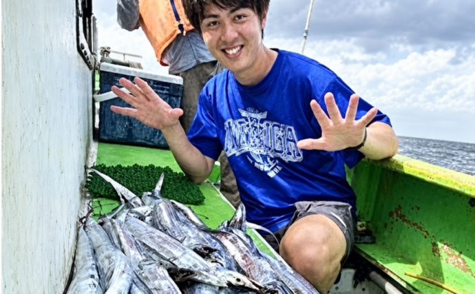 レンタルタックルの初心者がタチウオ竿頭！ 「船釣りに行きたくなる」写真4選【関東】