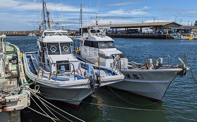 伊良湖沖テンヤタチウオ釣りで指4〜5本級中心にトップ25匹と絶好調！【忠栄丸】