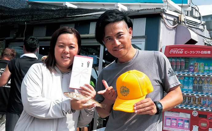 294人が参加した船シロギス釣り大会が開催【忠彦丸・東京湾】優勝サイズは26cm！