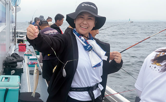 294人が参加した船シロギス釣り大会が開催【忠彦丸・東京湾】優勝サイズは26cm！