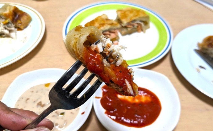 「シーバス VS サワラ VS サーモン」　秋の釣魚でパイ包み焼きしたら超絶旨かった