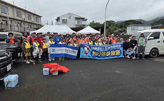 釣り未経験の子どもたちが「船釣り」に挑戦！ アジにソウダガツオにマダイも登場【三重】